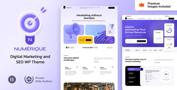 numrique seo digital marketing wordpress theme