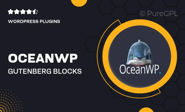 oceanwp gutenberg blocks