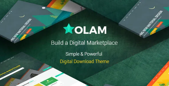 olam wordpress easy digital downloads theme 1