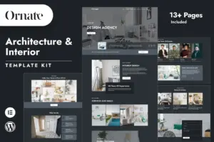 Ornate – Architecture Interior Design Elementor Template Kit