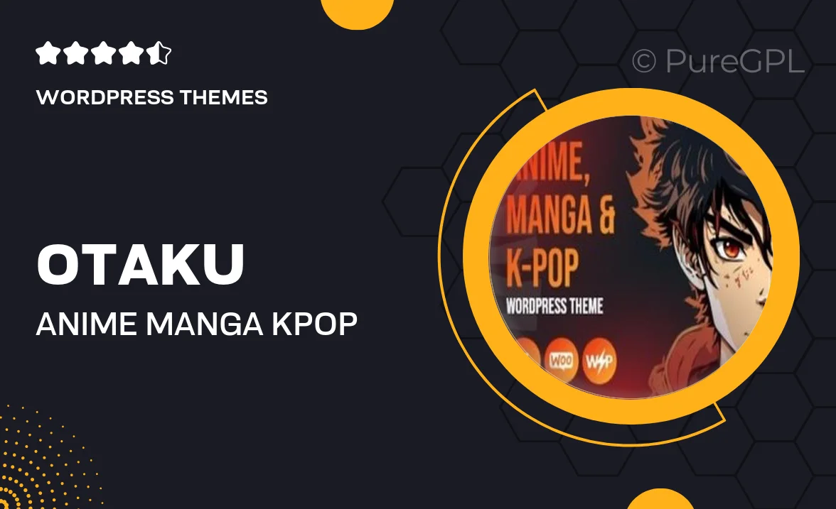 Otaku – Anime, Manga & K-Pop WordPress Theme