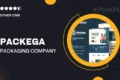 Packega – Packaging Company Elementor Template Kit