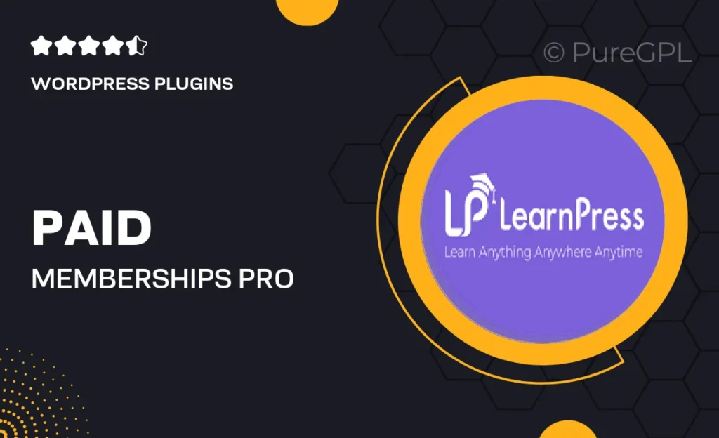 Paid Memberships Pro Integration 10 Paid Memberships Pro Integration