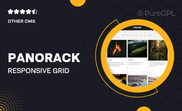 panorack responsive grid tumblr theme