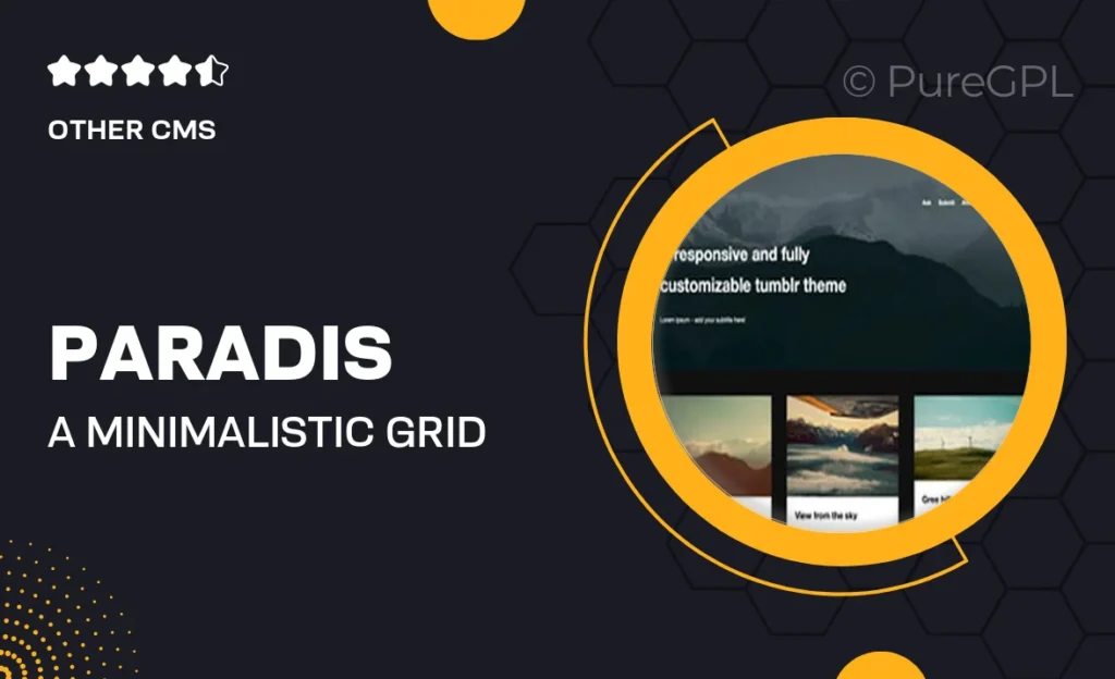 Paradis – A Minimalistic Grid Tumblr Theme 17 Paradis – A Minimalistic Grid Tumblr Theme