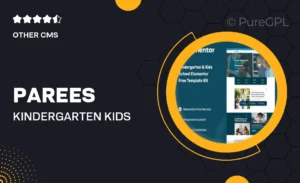Parees – Kindergarten & Kids School Elementor Template Kit