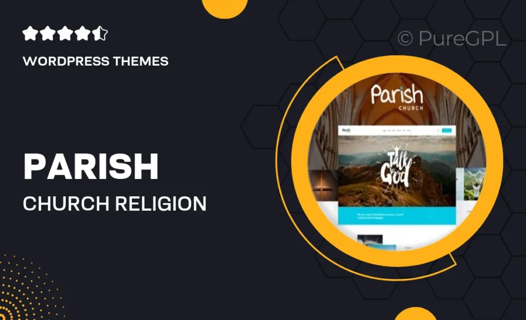 Parish – Church, Religion & Charity WordPress Theme 39 Parish – Church, Religion & Charity WordPress Theme