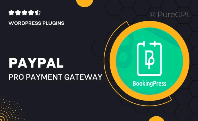 paypal pro payment gateway addon