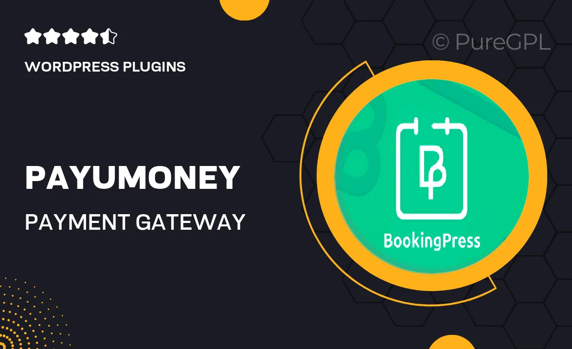 PayUMoney Payment Gateway Addon