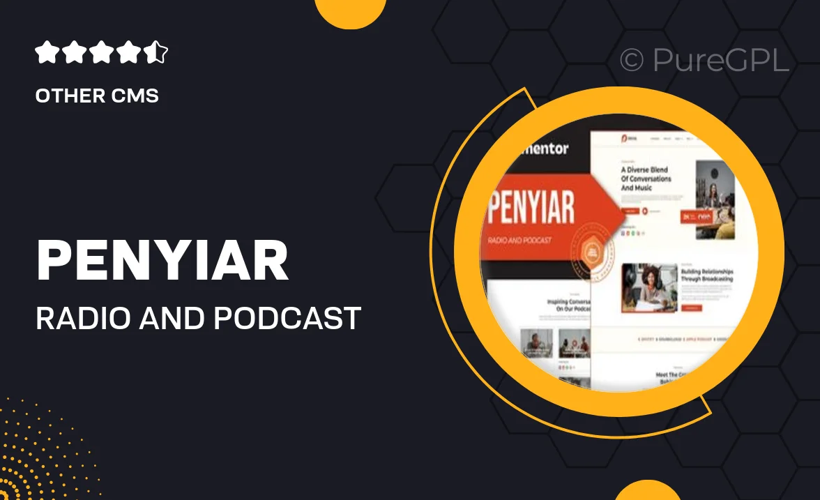 Penyiar – Radio and Podcast Elementor Template Kit
