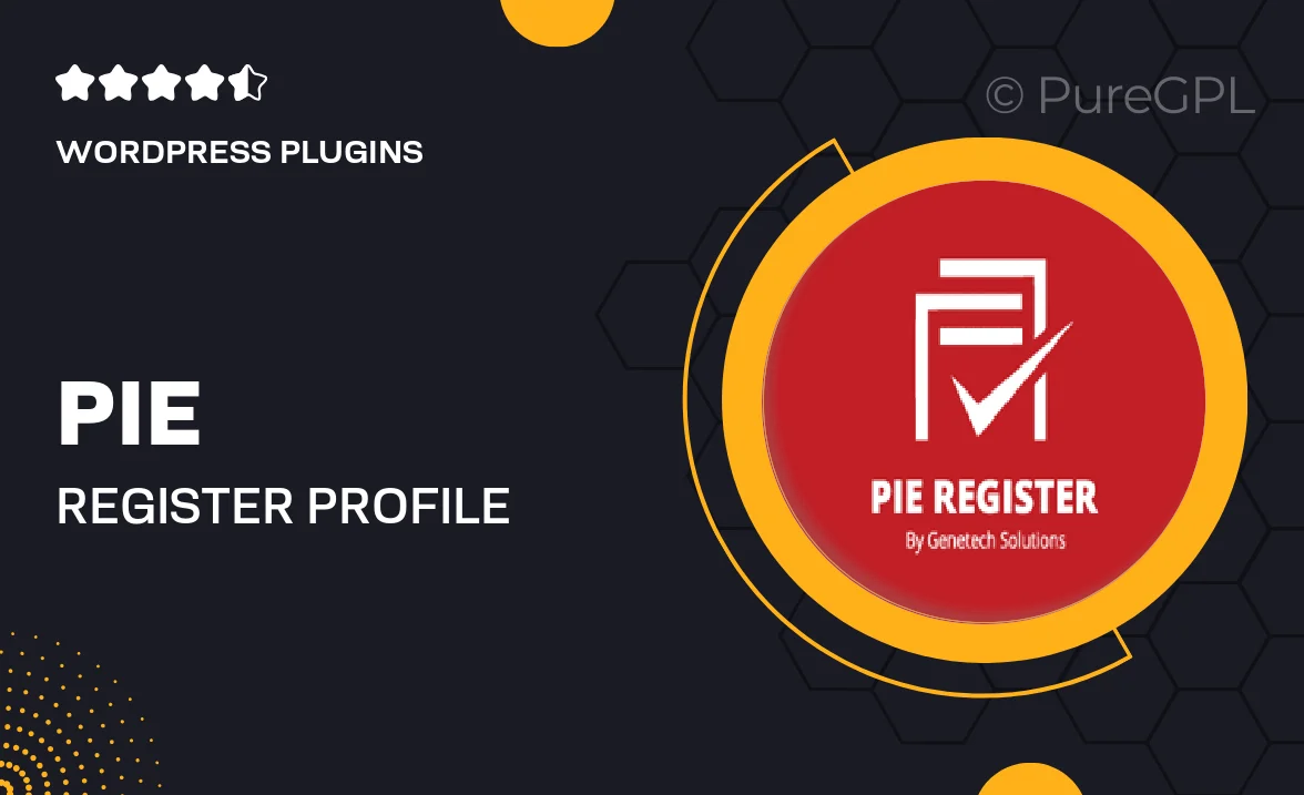 Pie register | Profile Search