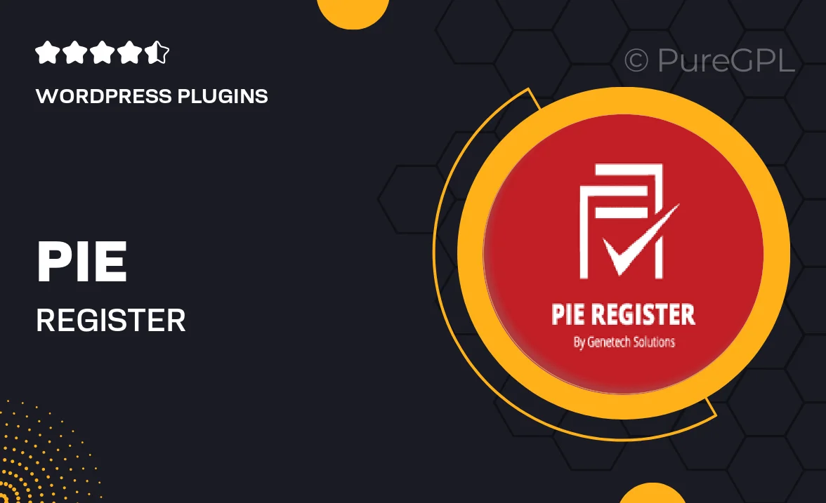 Pie register | WooCommerce
