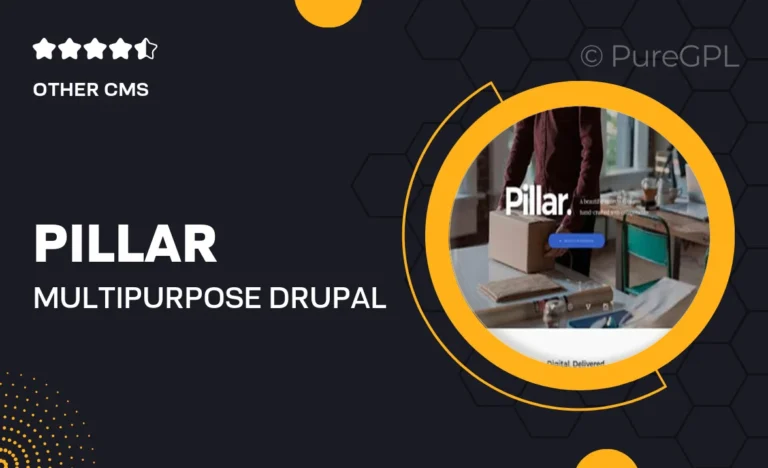 pillar multipurpose drupal 10 9 theme