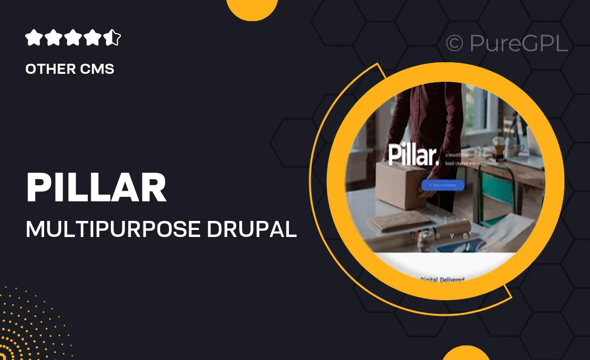 Pillar – Multipurpose Drupal 10 & 9 Theme