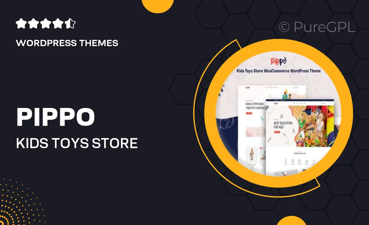 Pippo – Kids Toys Store WooCommerce WordPress Theme