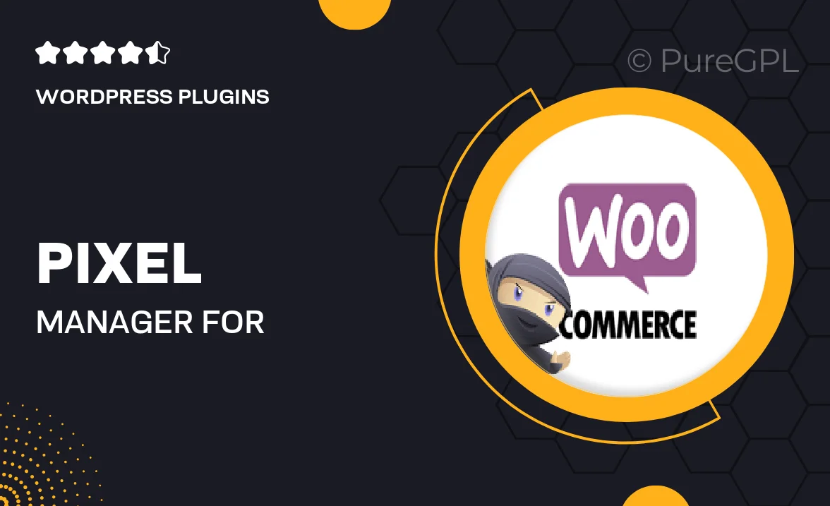 Pixel Manager for WooCommerce (Premium)