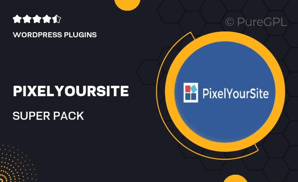 Pixelyoursite | Super Pack 4 Pixelyoursite | Super Pack