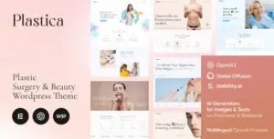 Plastica – Plastic Surgery & Beauty WordPress Theme