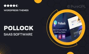 Pollock – Saas Software Startup WordPress Theme
