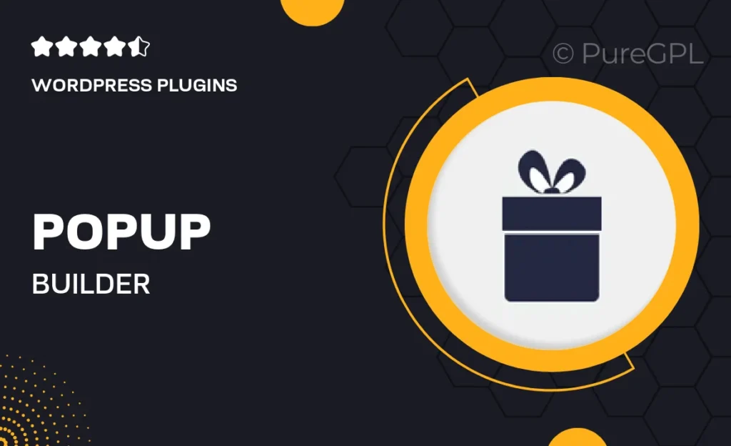 Popup builder | Gamification Popup