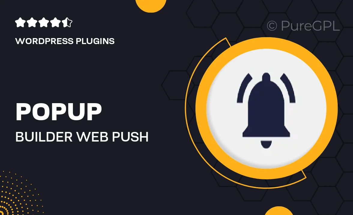 Popup builder | Web Push Notification Popup