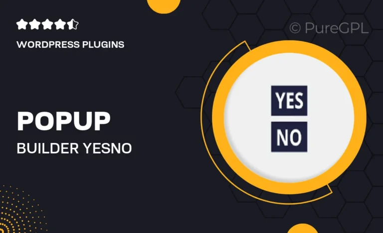 popup builder yes no buttons