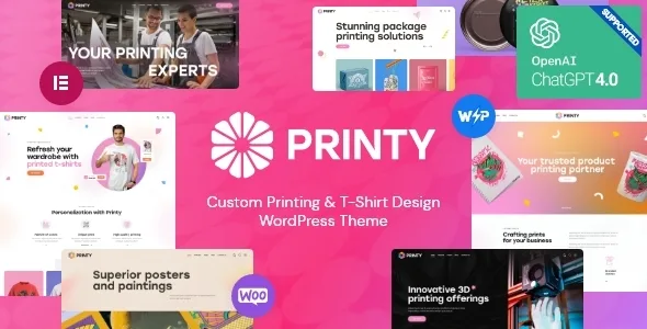 printy custom printing t shirt design wordpress theme 1