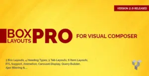Pro Box Layout – for Visual Composer : Displaying Post & Custom Post in a News & Magazine Style