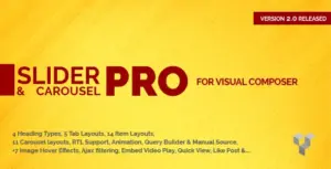 Pro Slider & Carousel – Layout for Visual Composer : Amazingly Display Post & Custom Post