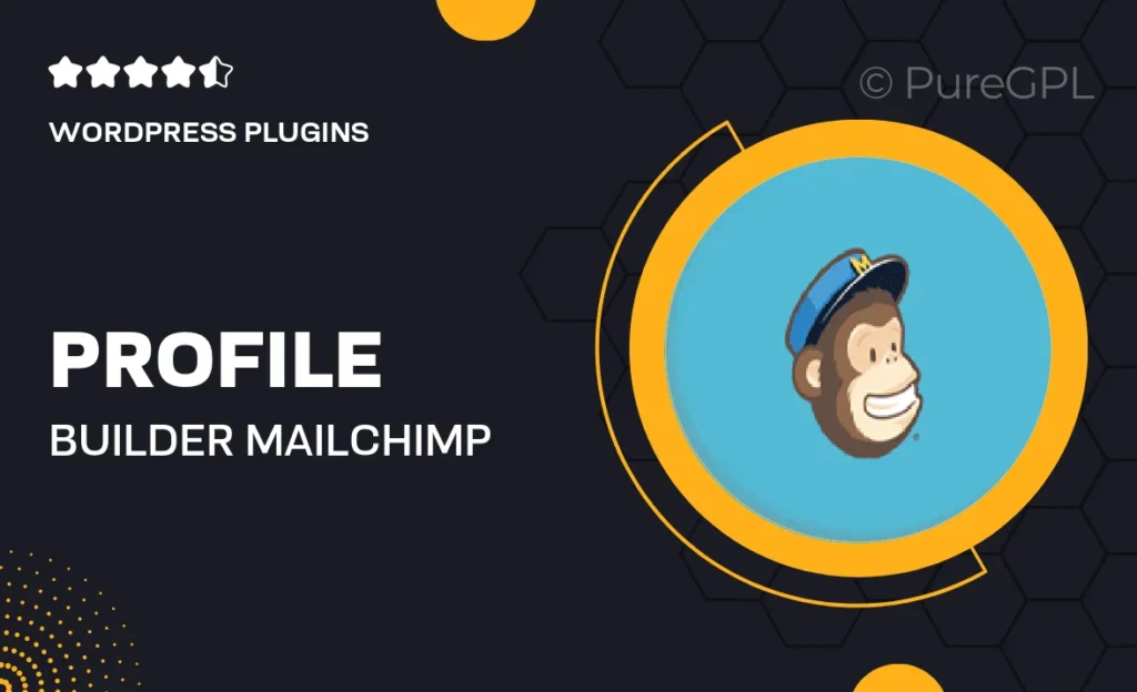 Profile builder | MailChimp 7 Profile builder | MailChimp