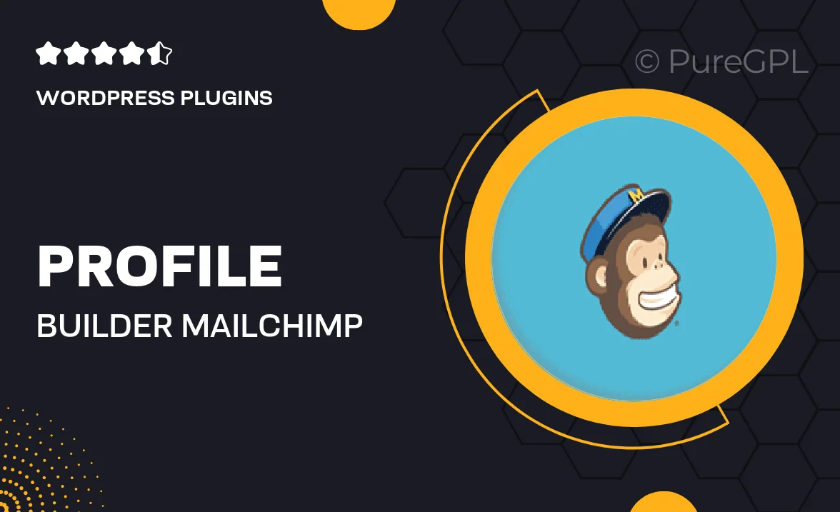 Profile builder | MailChimp