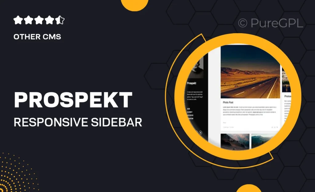 Prospekt – Responsive Sidebar Tumblr Theme 4 Prospekt – Responsive Sidebar Tumblr Theme