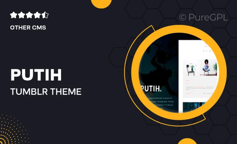 putih tumblr theme