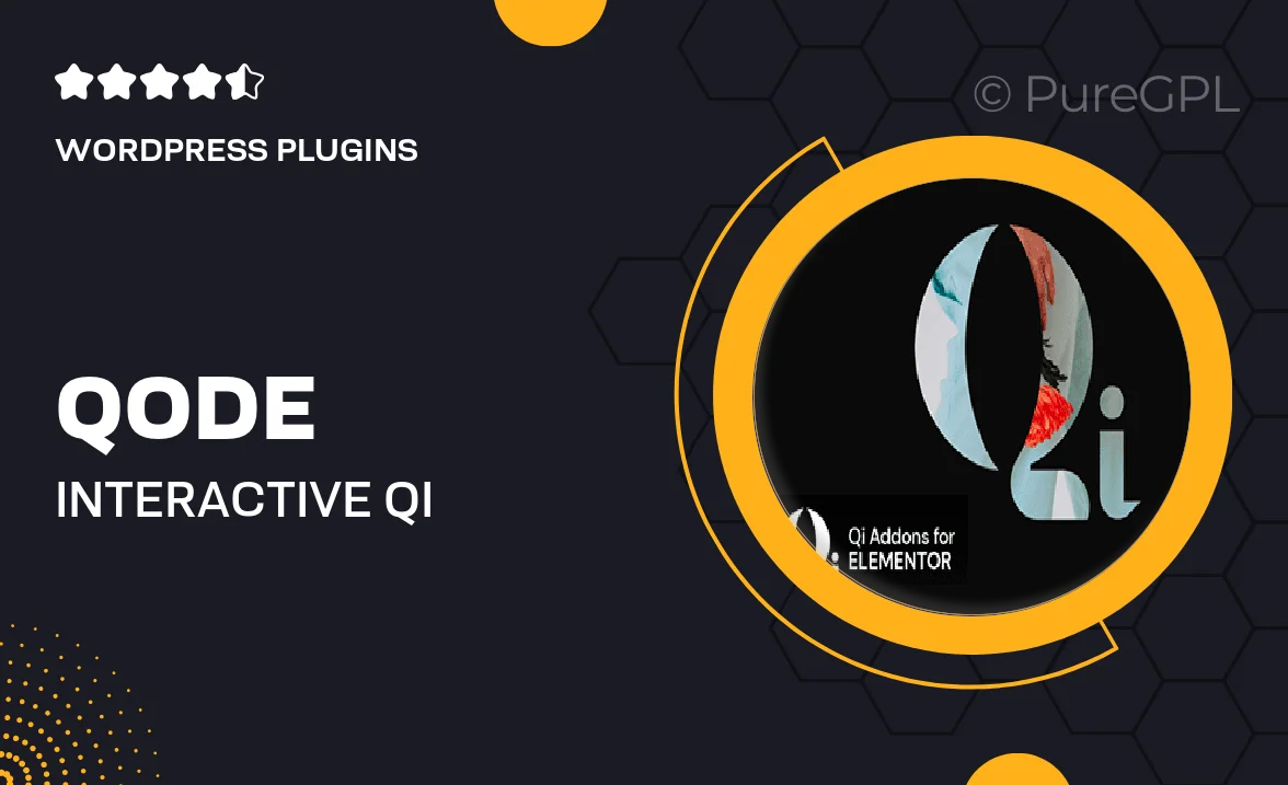 Qode Interactive | Qi Addons For Elementor Premium