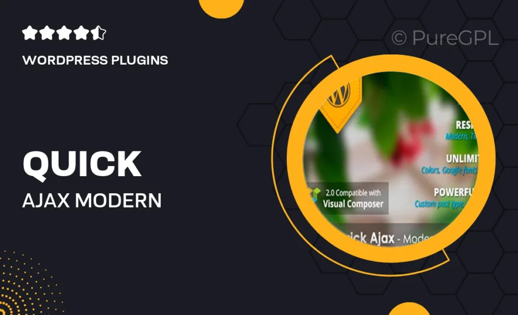 Quick Ajax – Modern WordPress Ajax Query Posts 44 Quick Ajax – Modern WordPress Ajax Query Posts