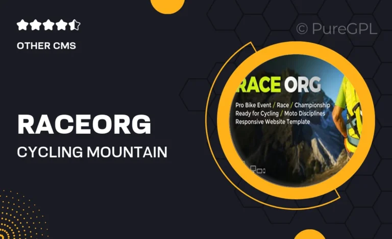 raceorg cycling mountain bike event race site