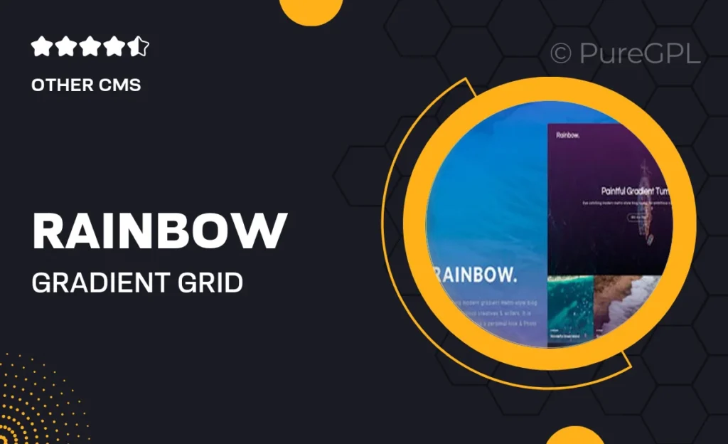 Rainbow – Gradient Grid Tumblr Theme 22 Rainbow – Gradient Grid Tumblr Theme