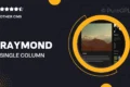 Raymond – Single Column Sidebar Tumblr Theme