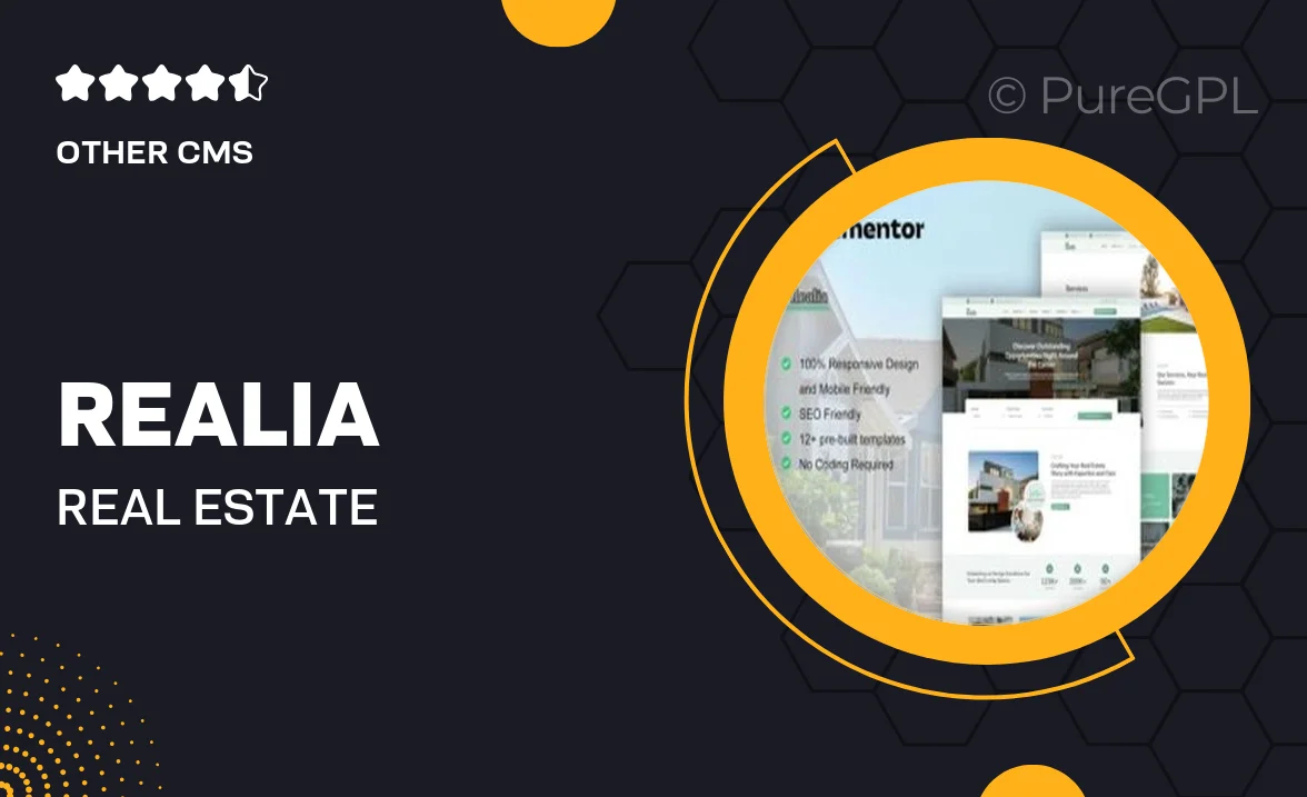 Realia – Real Estate & Property Elementor Pro Template Kit