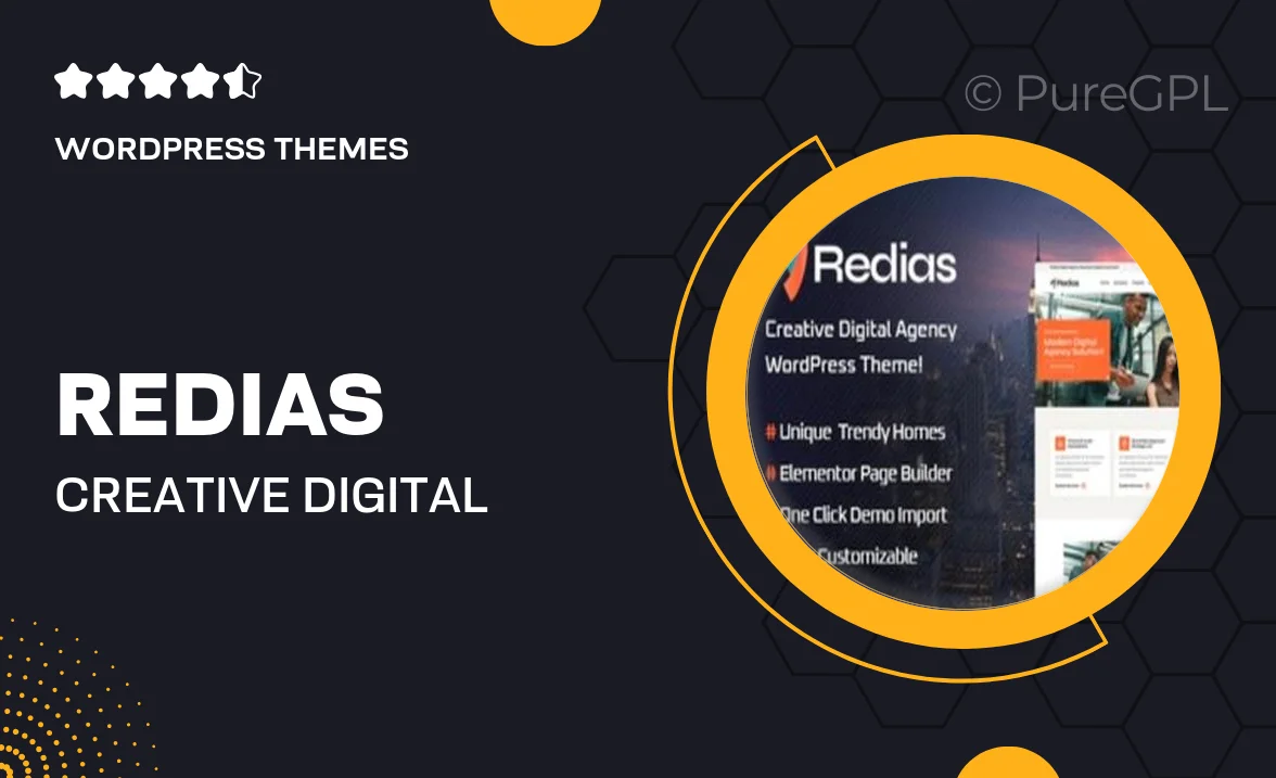 Redias – Creative Digital Agency WordPress Theme