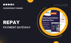 Repay – Payment Gateway WordPress Theme