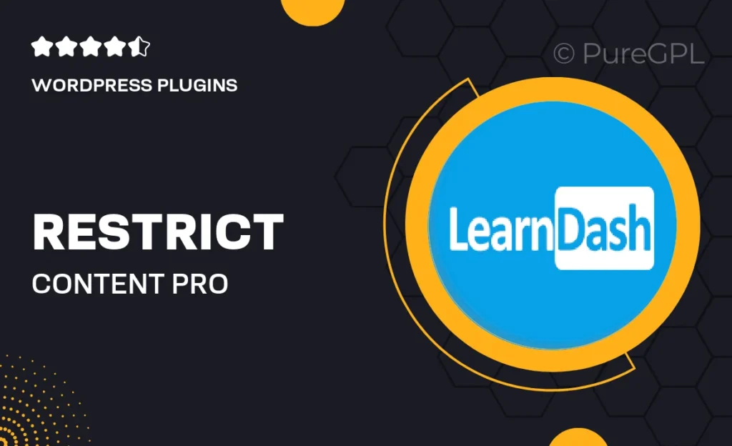 Restrict Content Pro Integration 14 Restrict Content Pro Integration
