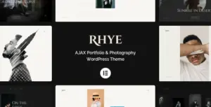 Rhye – AJAX Portfolio WordPress Theme