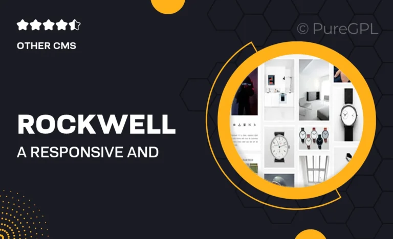 rockwell a responsive and minimal tumblr theme