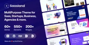 Saasland WordPress Theme