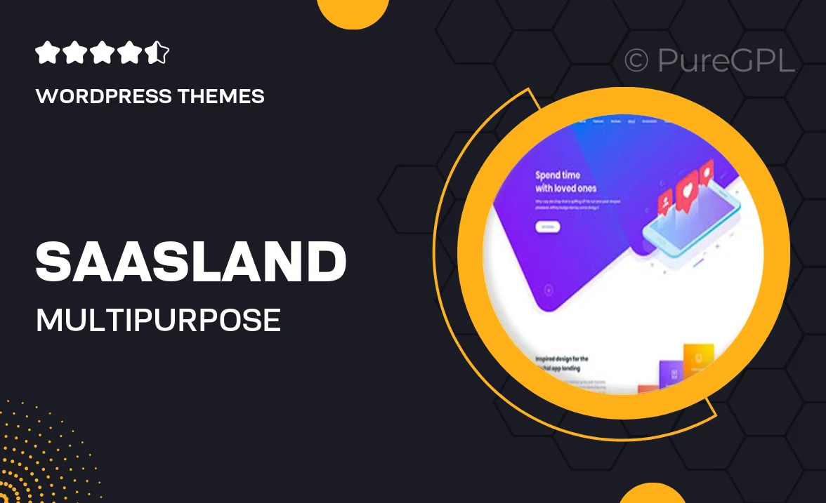Saasland – MultiPurpose WordPress Theme for Saas Startup