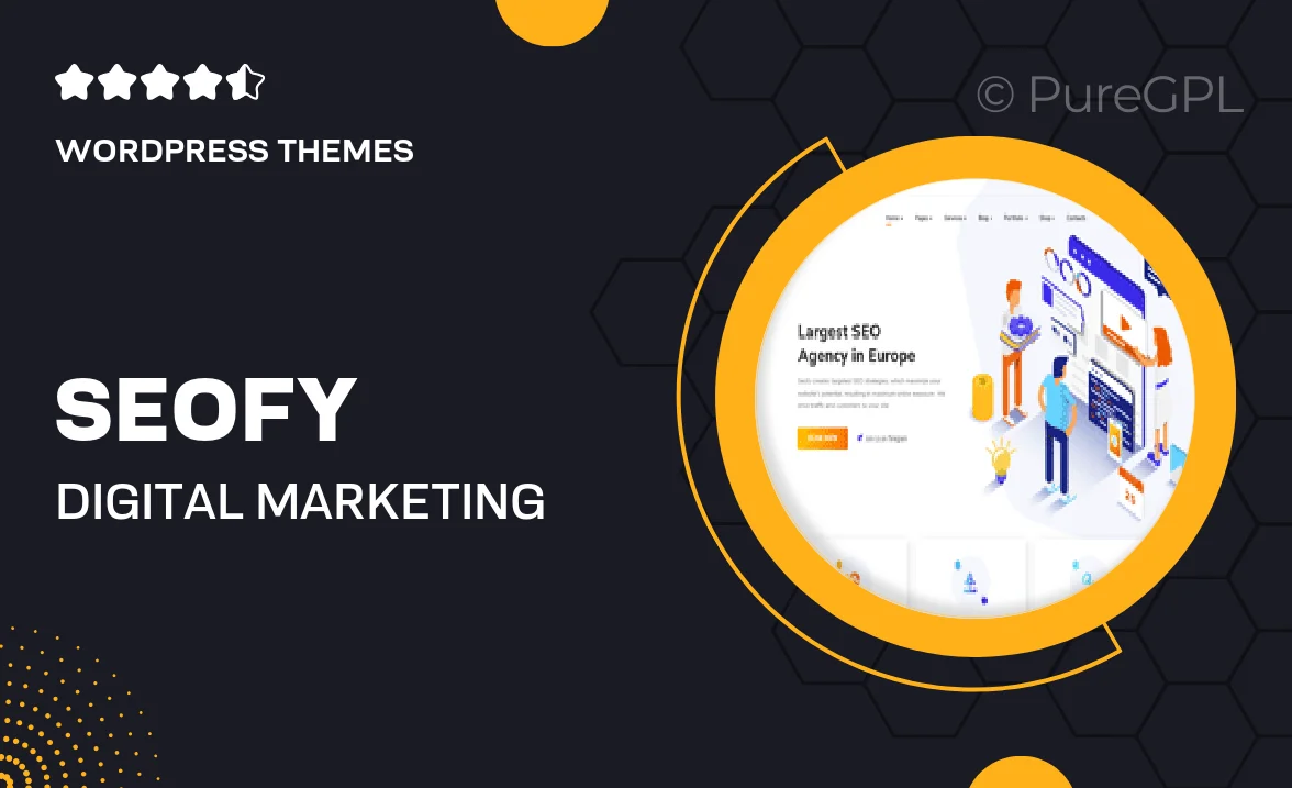 Seofy – Digital & Marketing WordPress Theme