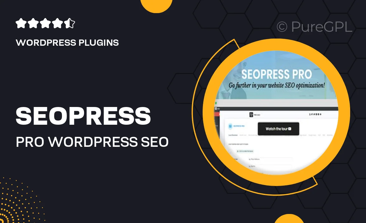 SEOPress Pro – WordPress SEO plugin