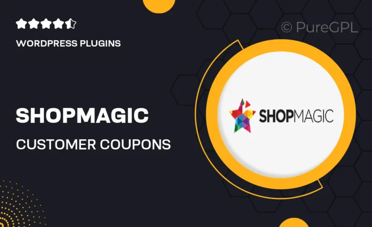 shopmagic customer coupons
