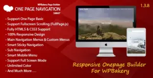 Smart One Page Navigation – Addon For Visual Composer